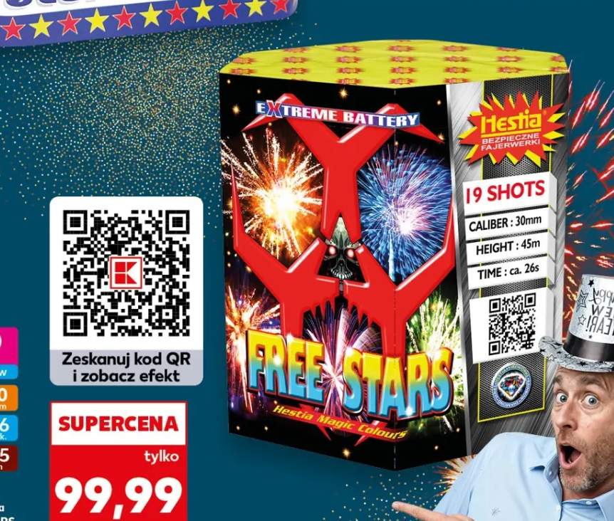 fajerwerki wyrzutnia