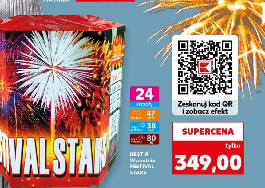 fajerwerki wyrzutnia