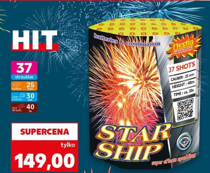 fajerwerki wyrzutnia