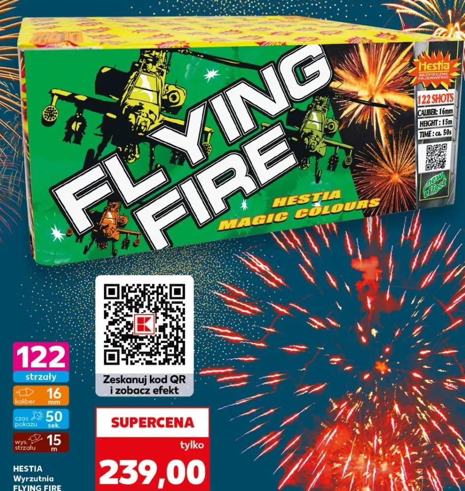 fajerwerki wyrzutnia