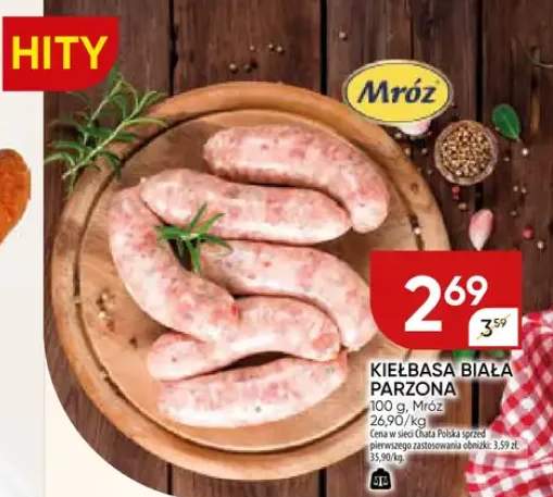 kiełbasa biała parzona