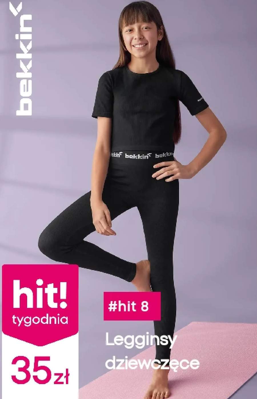 legginsy dziewczęce