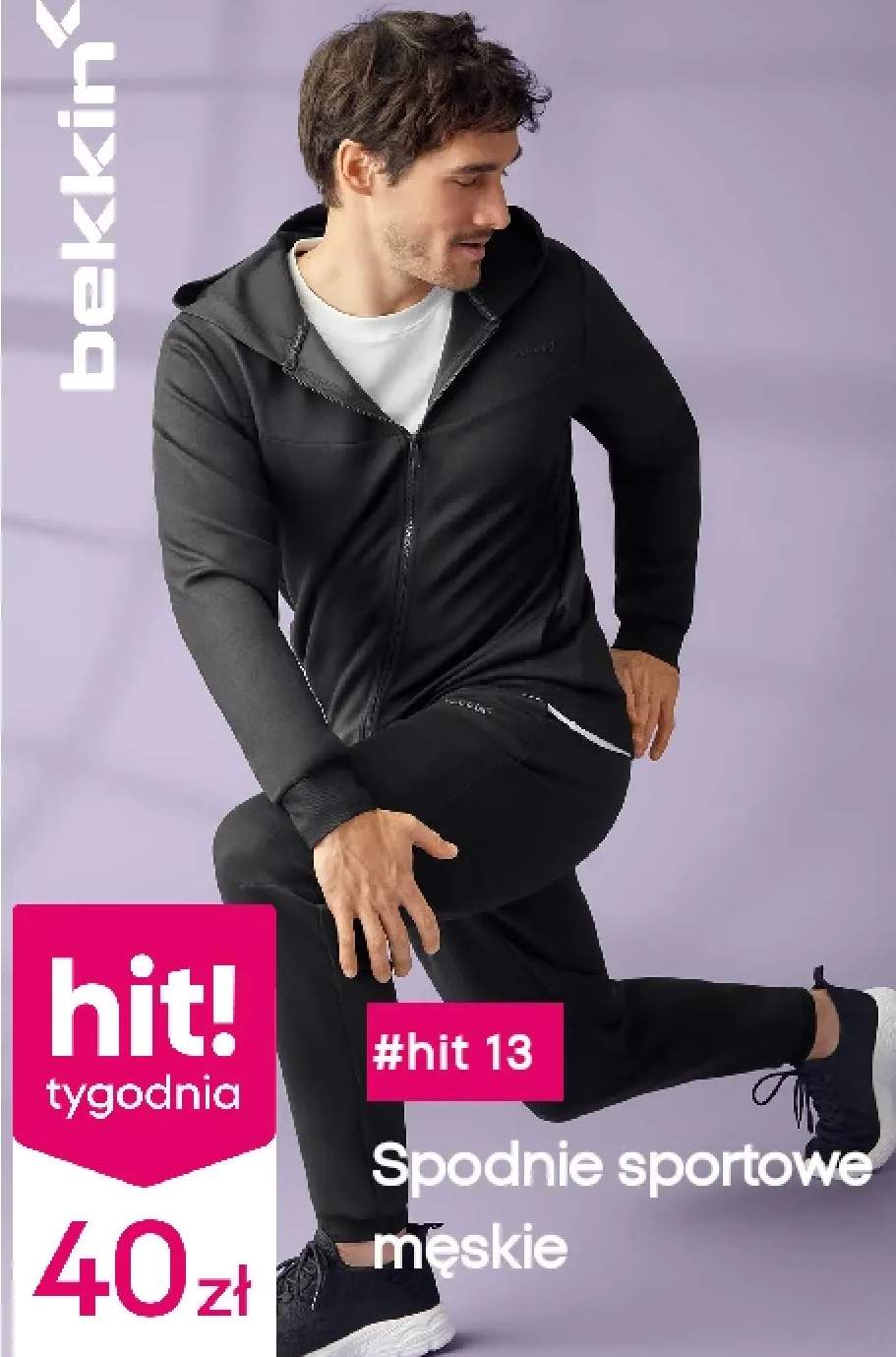 spodnie sportowe męskie