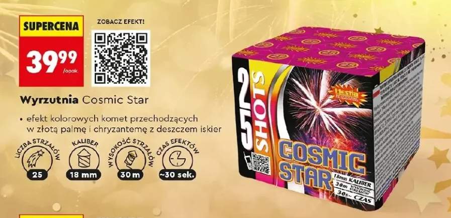 fajerwerki wyrzutnia