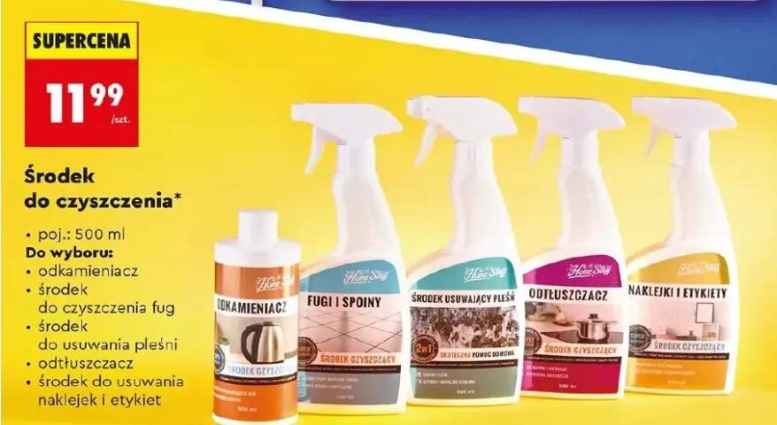 środki czyszczące