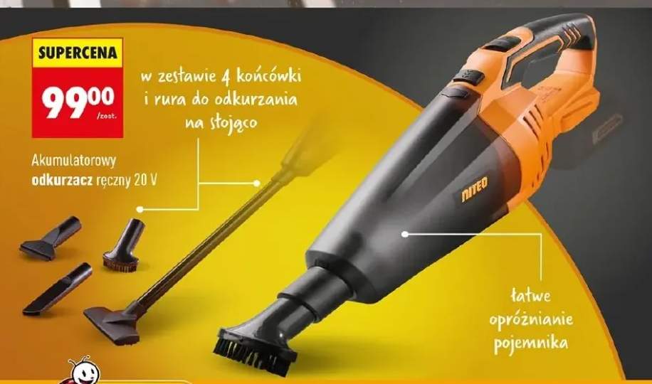 odkurzacz akumulatorowy