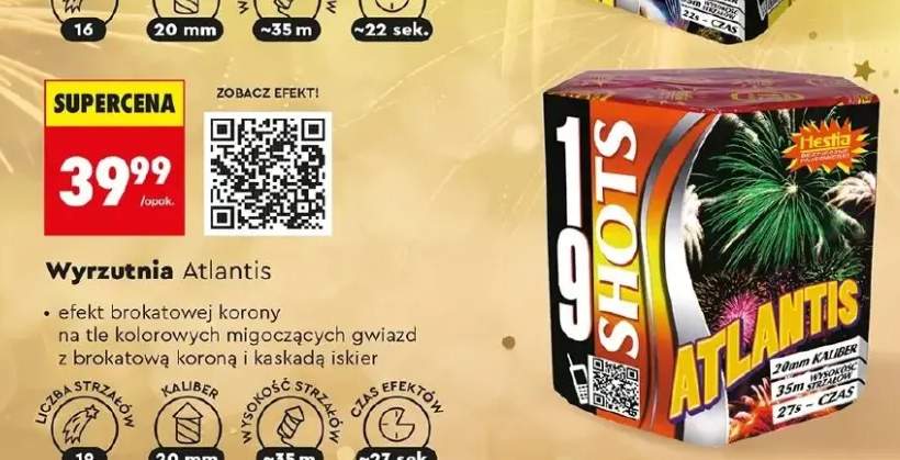 fajerwerki wyrzutnia