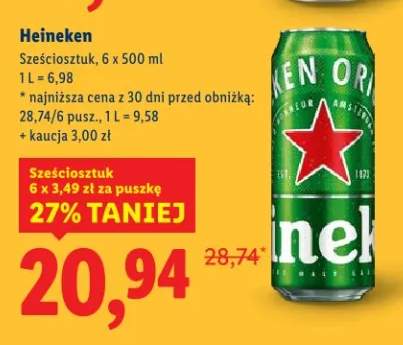 piwo Heineken