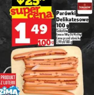 parówki delikatesowe