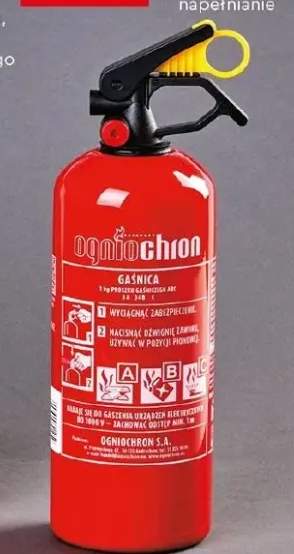 gaśnica proszkowa