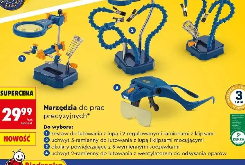 zestaw narzędzi precyzyjnych