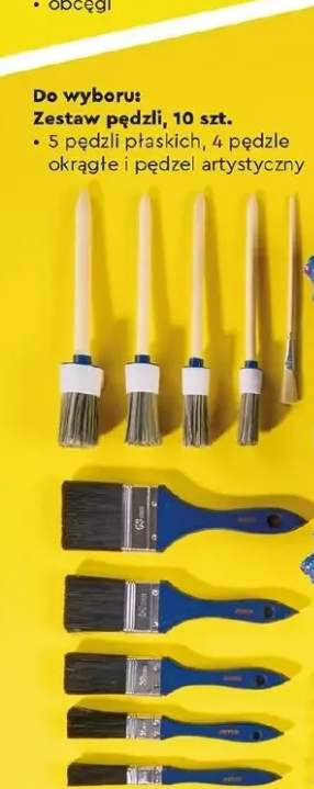 zestaw pędzli