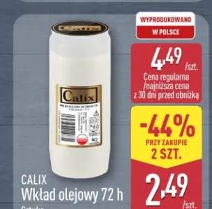 wkład olejowy do znicza