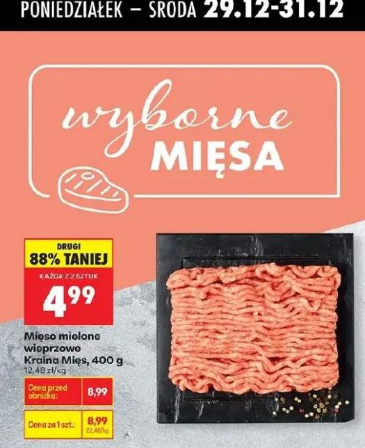 mięso mielone wieprzowe
