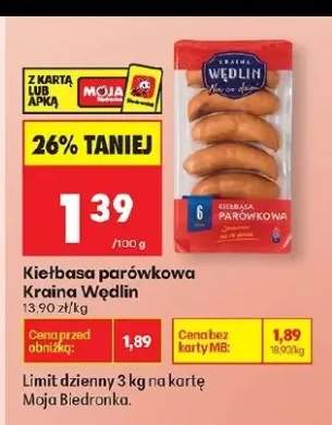 kiełbasa parówkowa