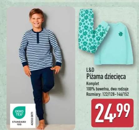 piżama dziecięca
