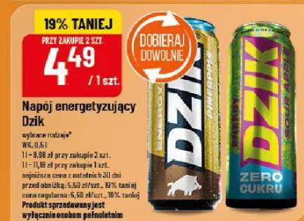 napój energetyczny