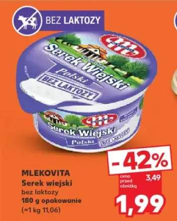serek wiejski bez laktozy