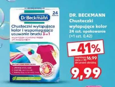 chusteczki wyłapujące kolor