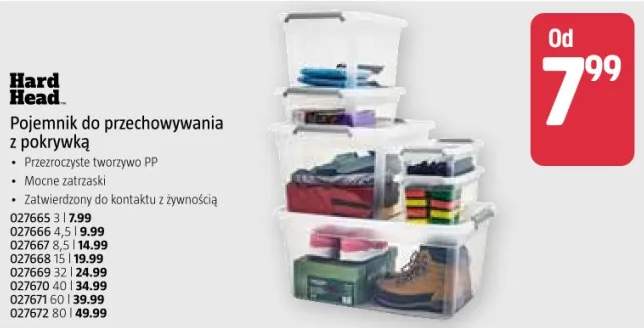 pojemniki do przechowywania