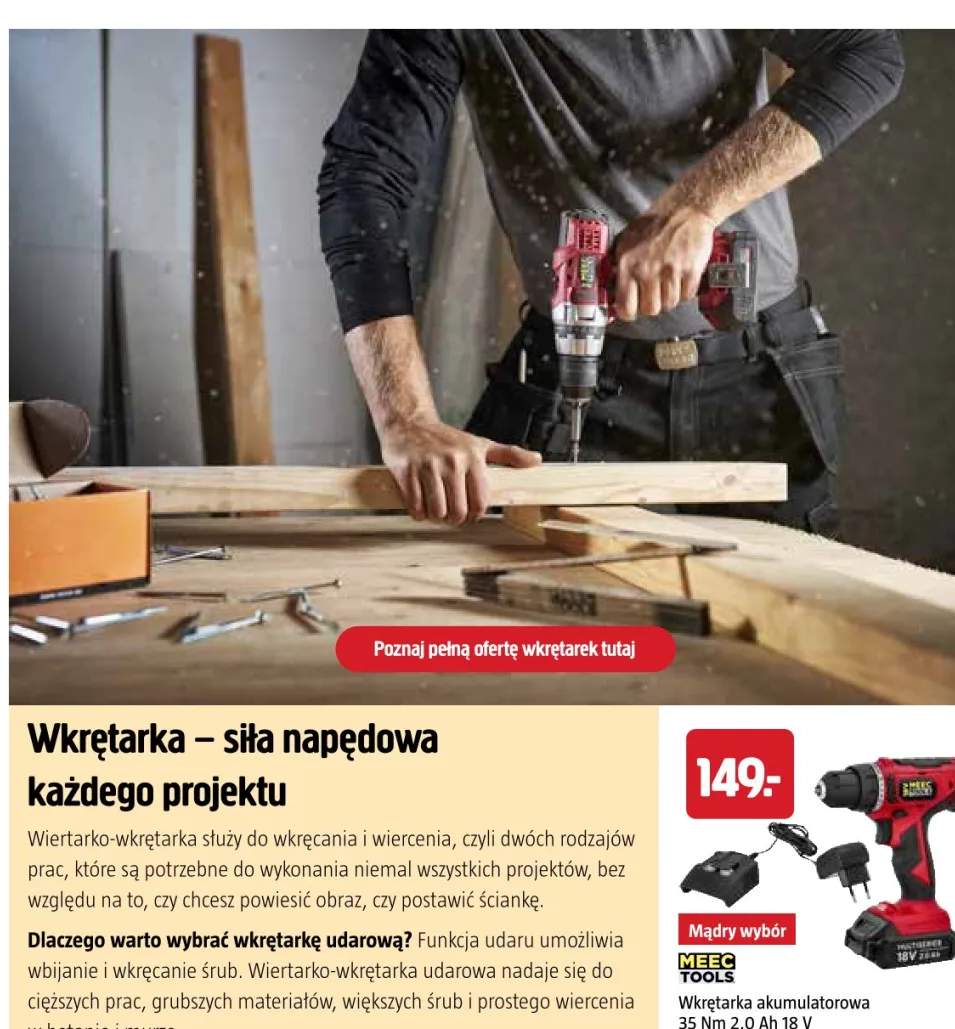 wkrętarka akumulatorowa