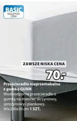 prześcieradło z gumką