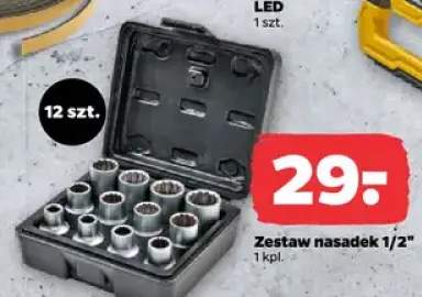 zestaw nasadek do usuwania śrub