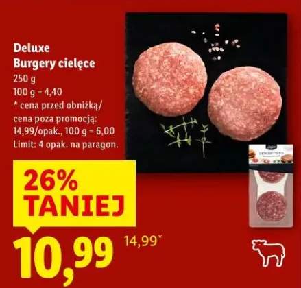 burgery cielęce