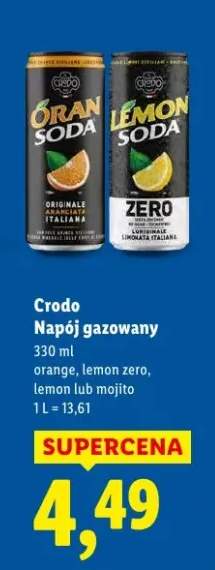 napój gazowany