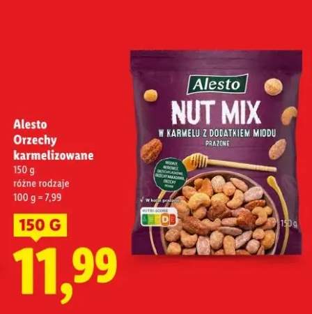 orzechy karmelizowane