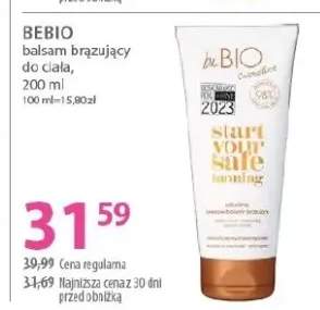 balsam brązujący do ciała