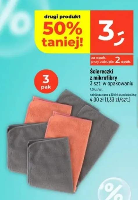 ścierka z mikrofibry