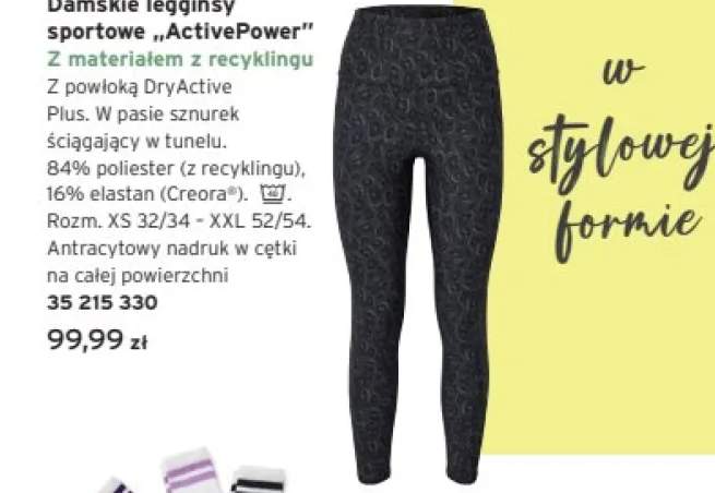 legginsy damskie