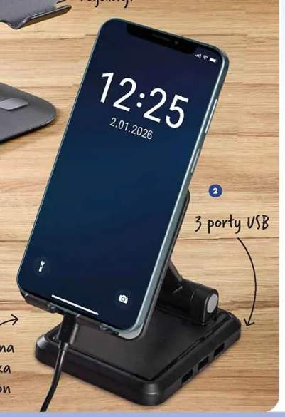 stojak na smartfon