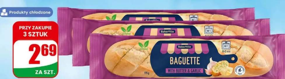 bagietka z masłem czosnkowym