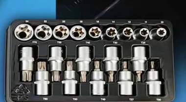 zestaw nasadek do usuwania śrub