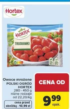 truskawki mrożone