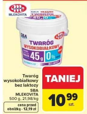 twaróg bez laktozy