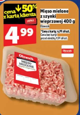 mięso mielone z szynki