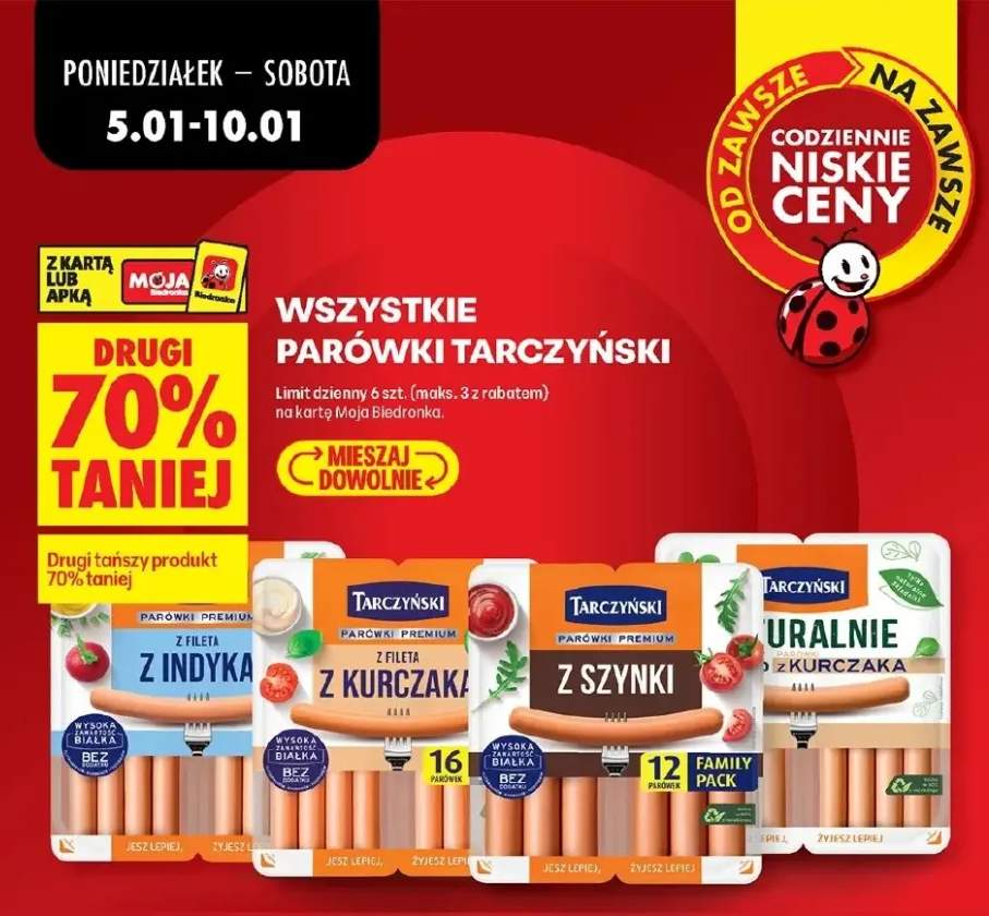 parówki z kurczaka