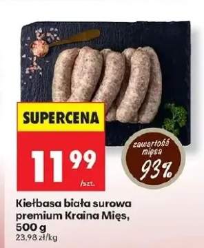 kiełbasa biała surowa