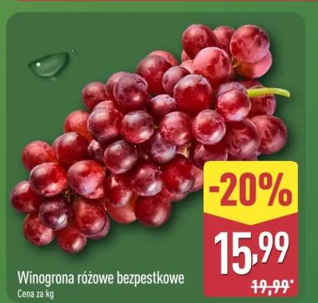 winogrona różowe