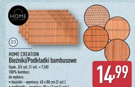 podkładka bambusowa