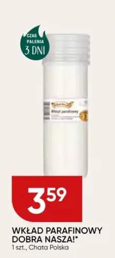 wkład parafinowy do znicza