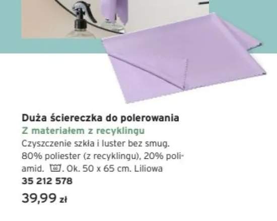 Ścierka z mikrofibry