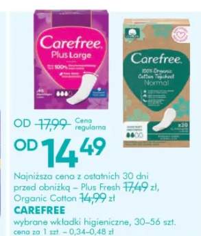 wkładki higieniczne