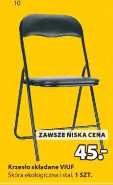 krzesło składane