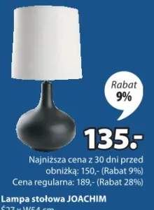 lampa stołowa
