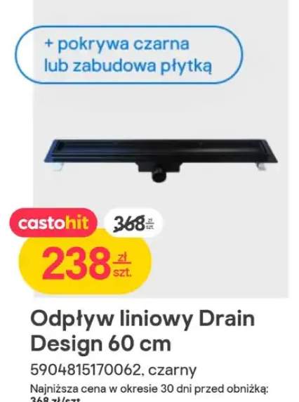 odpływ liniowy