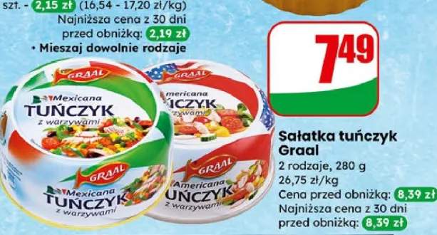 sałatka z tuńczykiem